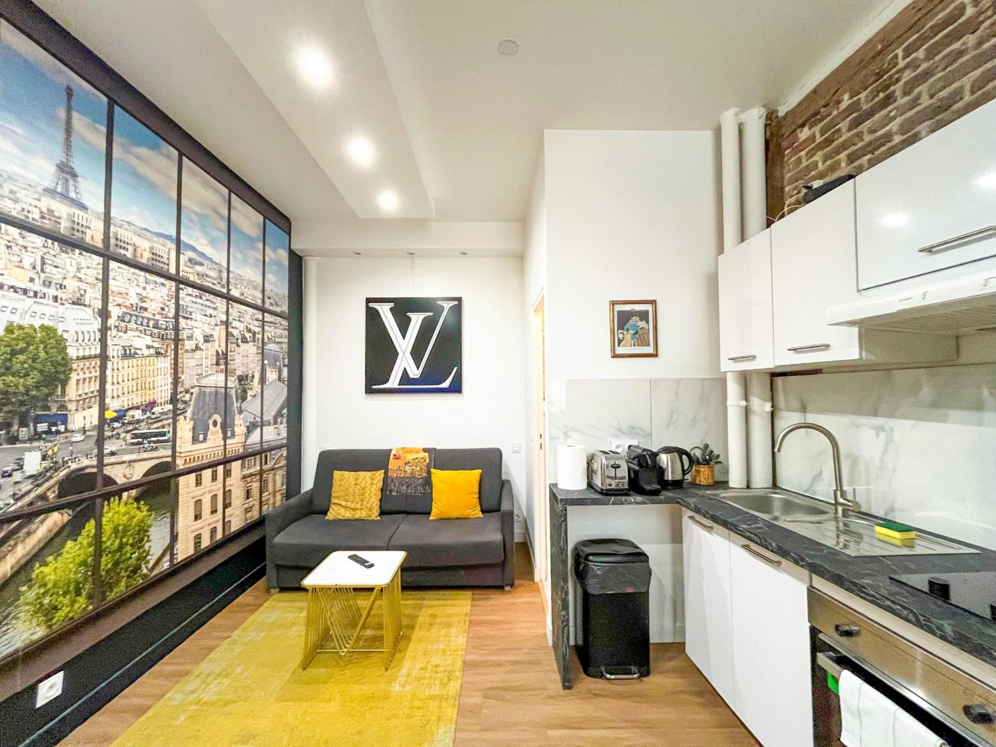 154 - Urban Atelier Home Cinema In פריז מראה חיצוני תמונה