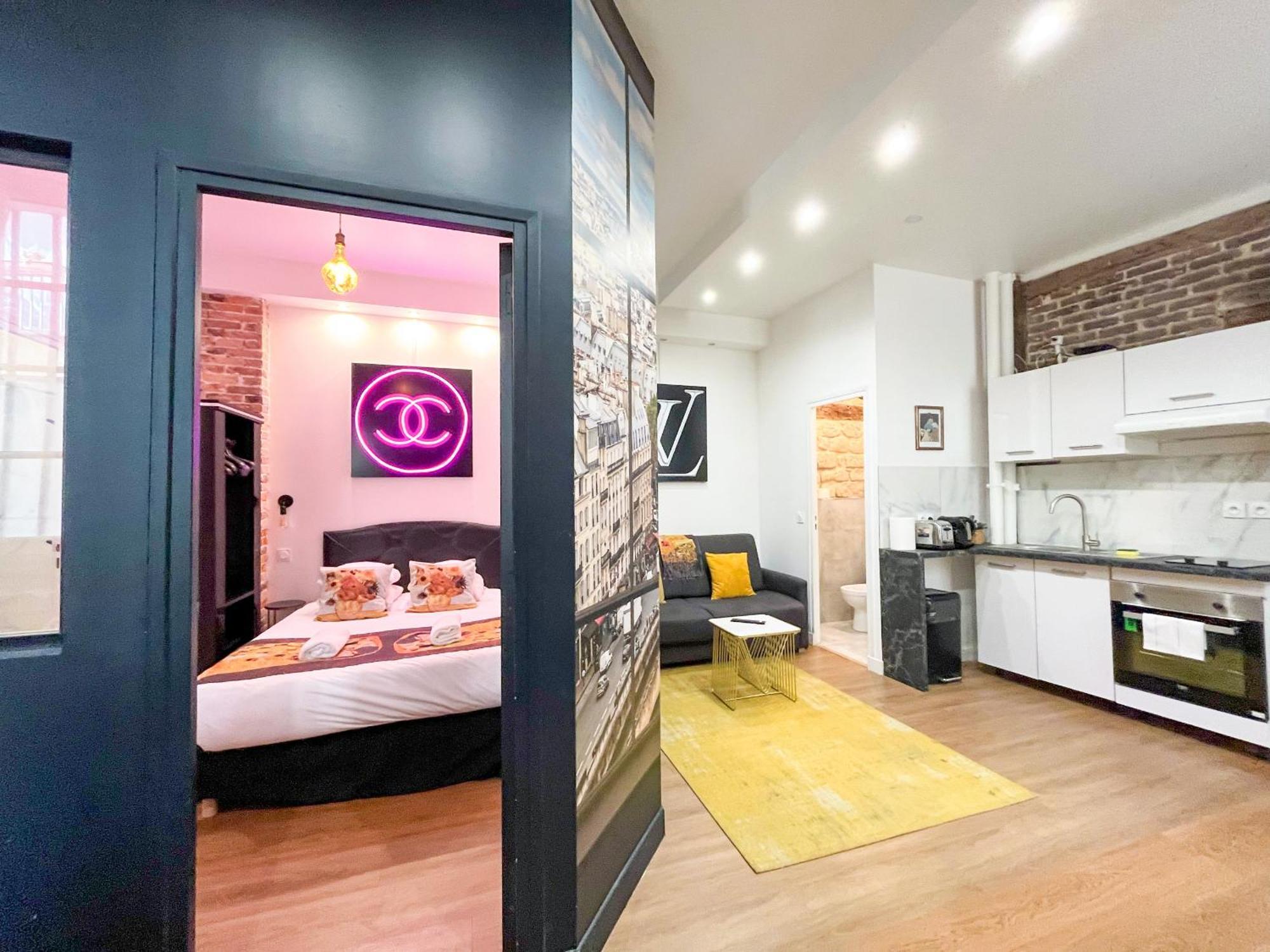 154 - Urban Atelier Home Cinema In פריז מראה חיצוני תמונה